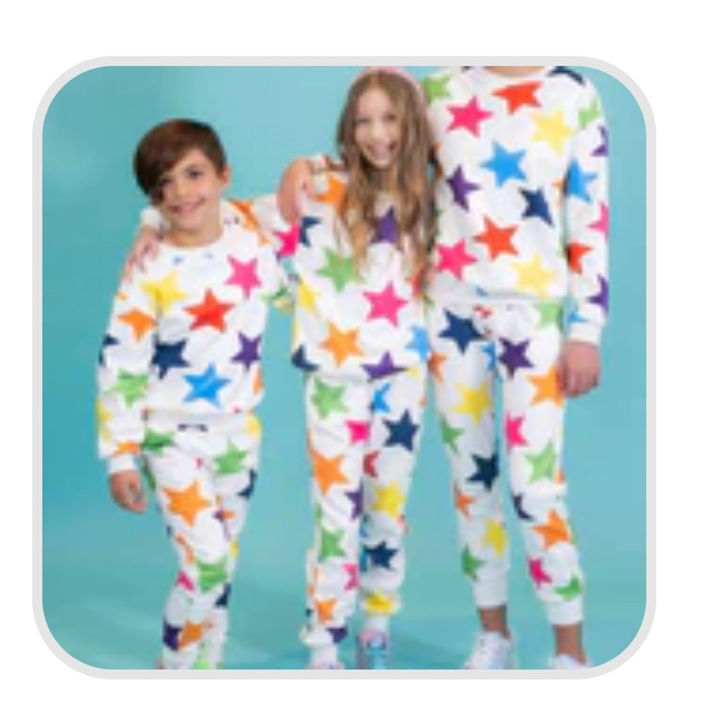 Unisex Lola + The Boys star jogger outfit